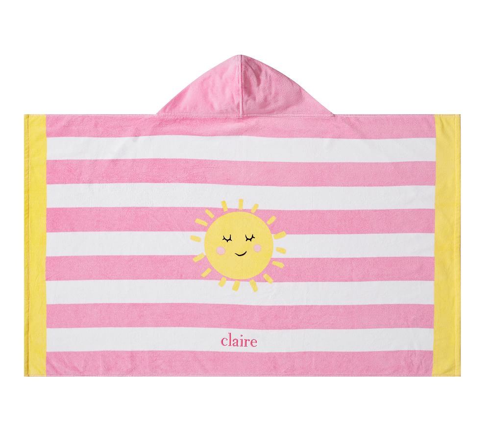 Sunshine Stripe Kids Beach Wrap